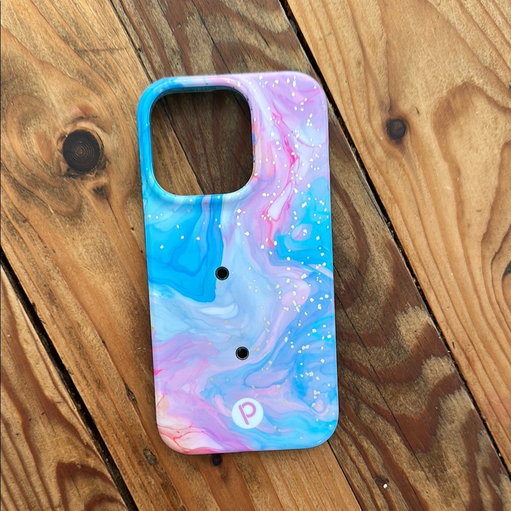 Loopy Blue and Pink Swirl Phone Case